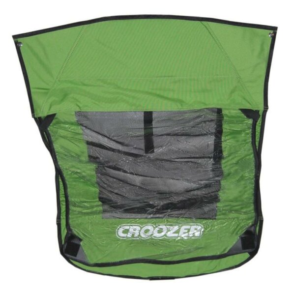 Verdeck 2in1 für Kinderanhänger Croozer f.Croozer Kid for 2 Mod. 2010 grün