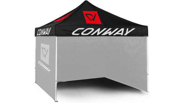 CONWAY Präsentationszelt Komplettset Pavillon inkl 3 x 3 m
