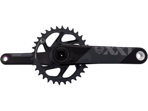 SRAM Kettenradgarnitur "XX1 Eagle" DUB, ohne Innen 32 Zähne, 170 