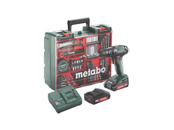 METABO Bohrschrauber-Set "SB 18 Mobile Werkstatt"  im Kunststoffk
