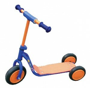 Kinder-Roller Mini Viper 8", blau/orange