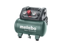METABO Kompressor "Basic 160-6 W OF" Ölloser Kolbe grün / schwarz