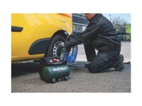 METABO Kompressor "Basic 160-6 W OF" Ölloser Kolbe grün / schwarz