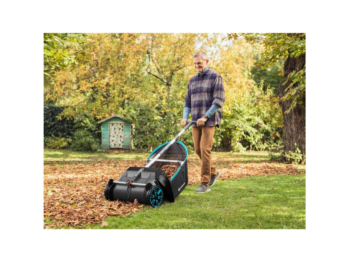 GARDENA Laubsammler, Manueller Laub und Rasensammler, Zum e zumoo
