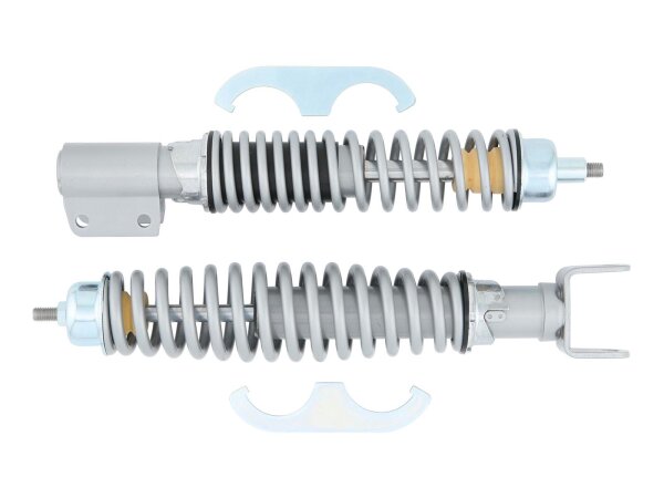 Stoßdämpfersatz Carbone Körper u. Feder silber