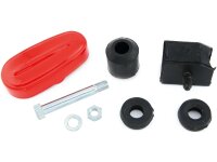 Stoßdämpfersatz Carbone Körper rot Feder schwarz