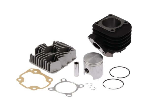 D.R. Zylindersatz 68 ccm, Gusseisen, mit Zylinderk 12 mm Kolbenbo