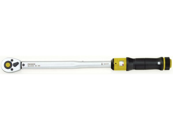 PROXXON Drehmomentschlüssel "MicroClick MC200" 1/2 Gesamtlänge: 5