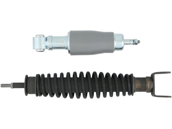 Stoßdämpfersatz Carbone schwarz/grau