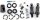 AVID Scheibenbremse "Elixir CR Mag / X0" (bis Mod. 12) Hebel Hebel Service Kit mit Innenteilen