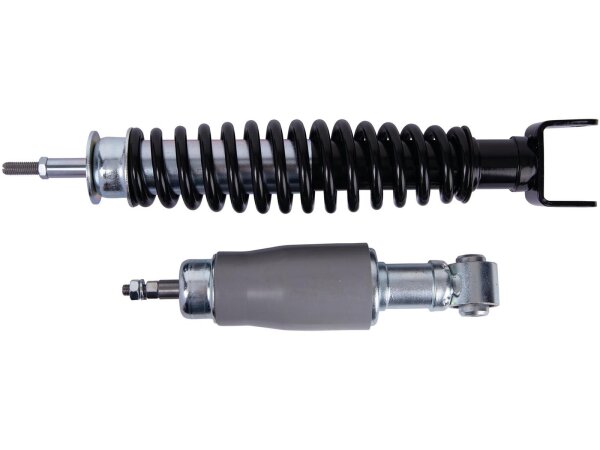 Stoßdämpfersatz Carbone schwarz/grau