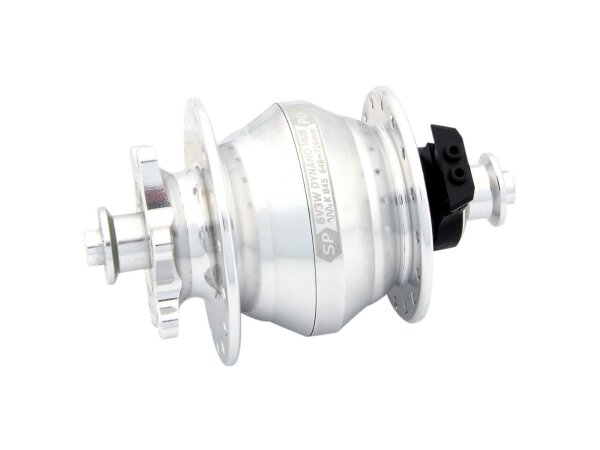 SHUTTER PRECISION Nabendynamo "PD-8", Für Scheibenbremse 6-L