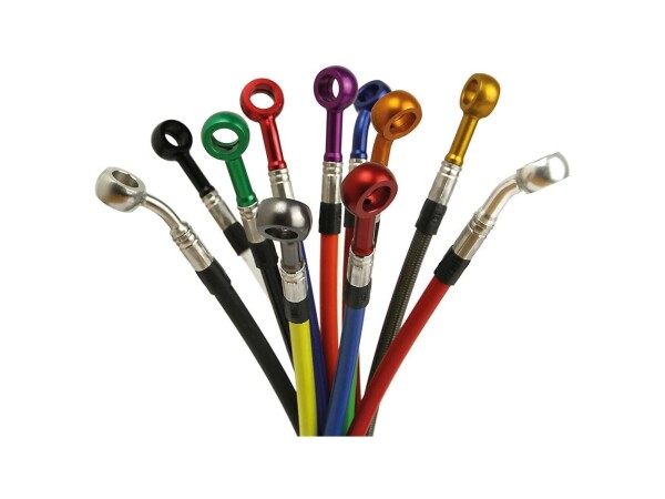 SPEEDBRAKES Stahlflexleitung Bremse, Alternative V zweiteilig, in