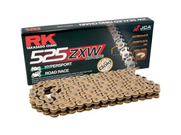 RK Kette "GB525ZXW" 5/8 x 5/16, XW Ring Premium-Ke 96 Glieder, Ho