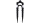 SR SUNTOUR Federgabel "CR-85" 28" Federweg 50 mm,  schwarz glänze
