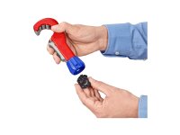 KNIPEX Rohrabschneider "TubiX" Kompakt, mit QuickL Gewicht: 375 g