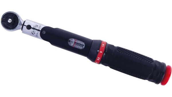 BIKESERVICE Drehmomentschlüssel 1/4", 5 - 25 Nm, U BS80080