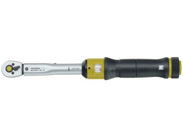 PROXXON Drehmomentschlüssel "MicroClick MC30" 1/4" Gesamtlänge: 3