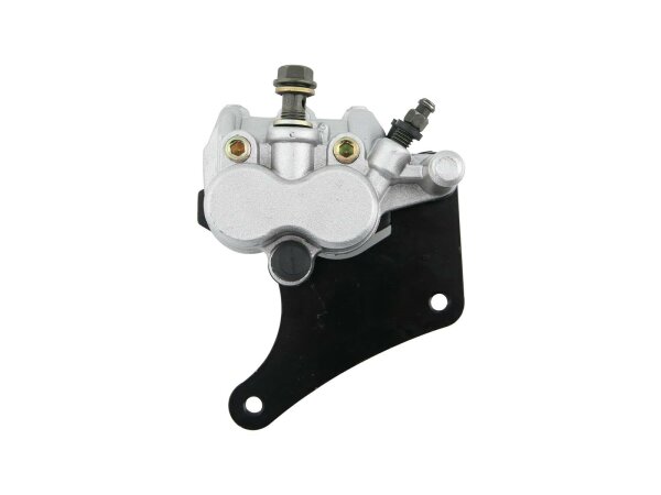 SUPERTEC TUNING PARTS Bremssattel 2-Kolben Bremssa vorne, silber