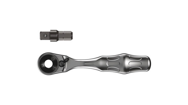 WERA Umschaltknarre "Zyklop Mini 1" 1/4", Bit-Rats inkl. Adapter 
