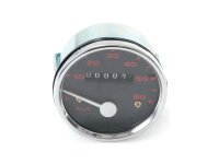 Tacho Metallgehäuse, Anzeige 0 - 60 km/H, für VDO- Ø 60 mm