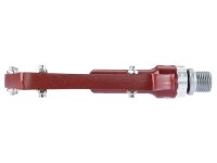 BRAVE Plattform-Pedal "Superthin" Mod. 19 SB-verpa rot