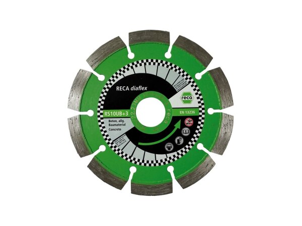 RECA Trennscheibe "diaflex RS10UB", Diamantscheibe für Beton