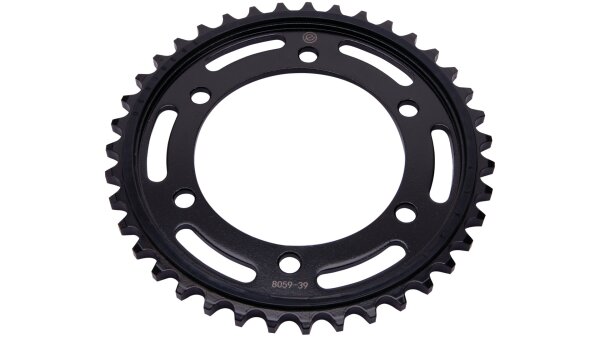 OGNIBENE Kettenrad "8059" 530, Stahl gummiert Die  44 Zähne