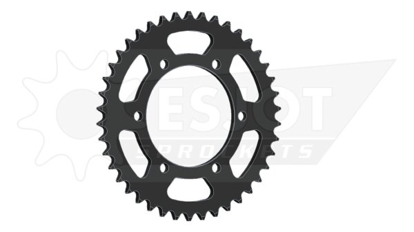 ESJOT Kettenrad "29038" 525, Stahl, schwarz 44 Zähne