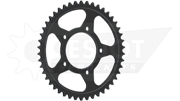 ESJOT Kettenrad "29008" 525, Stahl, schwarz 46 Zähne