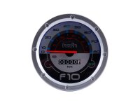 Tachometer, Anzeige: Geschwindigkeit 0 - 80 km/H und 0 - 50