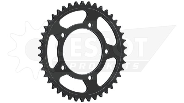 ESJOT Kettenrad "29022" 525, Stahl, schwarz 40 Zähne