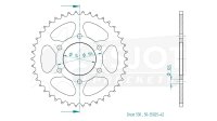 ESJOT Kettenrad "35025" 530, Stahl, schwarz 40...