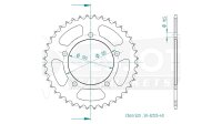 ESJOT Kettenrad "32125" 520, Stahl, schwarz 44...