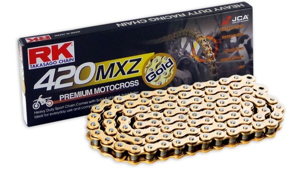 RK Kette "GB420MXZ" 1/2 x 1/4, MX-Racing Kette, Zu 114 Glieder