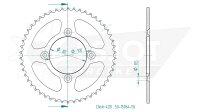 ESJOT Kettenrad "15064" 428, Stahl, schwarz 50...