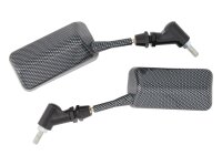 SPEC-X Spiegel M8 Gewinde, Rechtsgewinde, Paar, mi...