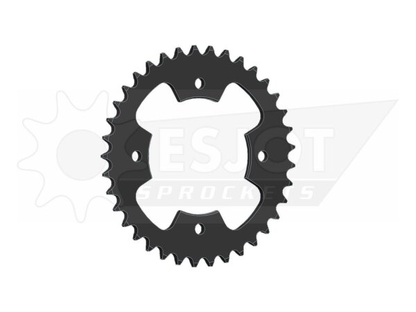 ESJOT Kettenrad "32107" 520, Stahl 37 Zähne, silb