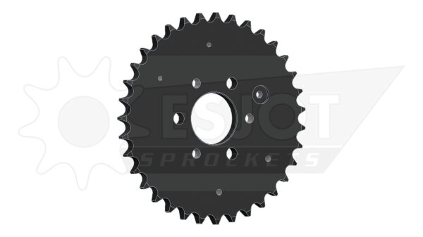 ESJOT Kettenrad "15055" 428, Stahl, schwarz 35 Zähne