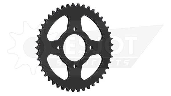ESJOT Kettenrad "15006" 428, Stahl, schwarz 49 Zähne