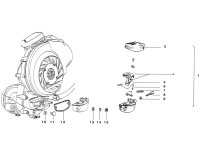 Schaltraste Piaggio PX Schaltraste kp