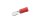SPAHN Flachstecker Isoliert, Packung à 100  rot, 4,8 mm - 