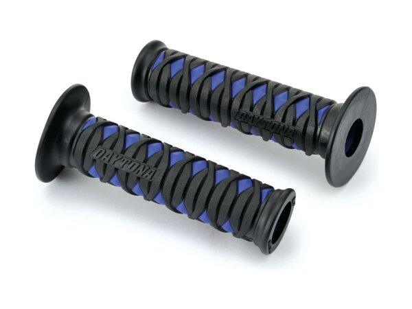 DAYTONA Griffgummi "Katana" Typ: Road, Material: 1 schwarz / blau