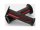 DAYTONA Griffgummi "D-Line" Typ: Road, Material: 1 schwarz / rot