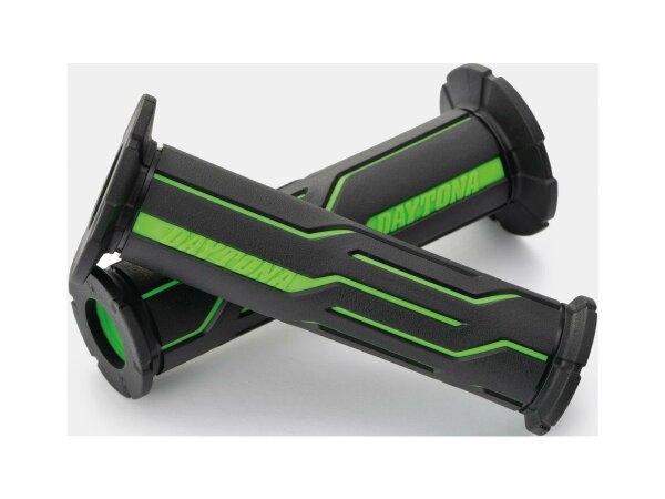 DAYTONA Griffgummi "D-Line" Typ: Road, Material: 1 schwarz / neon
