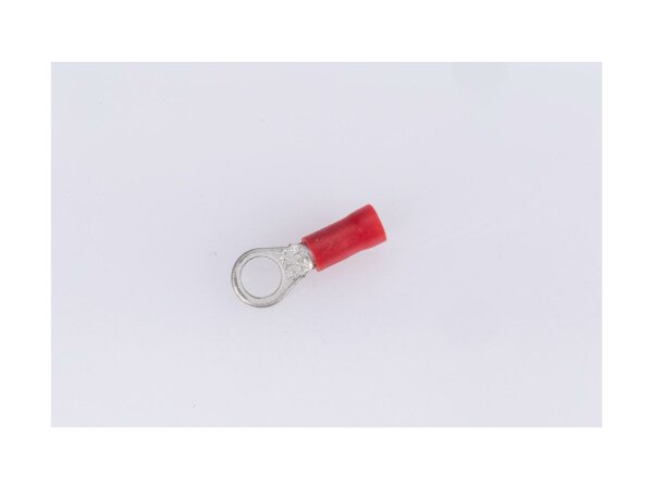 SPAHN Ringkabelschuh isoliert, Packung à 10 rot, 5,0 mm - 