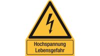 MARAHRENS Warnschild "Hochspannung...