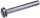 DRESSELHAUS Gewindeschraube Kreuzschlitz, Linsenko 4 x 16 mm, Abg