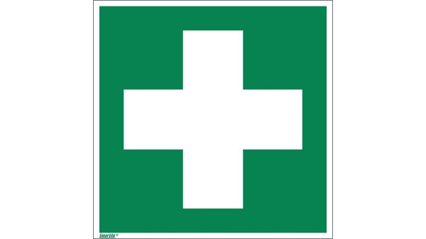 MARAHRENS Kennzeichnungsschild "Erste Hilfe" 200 x PVC