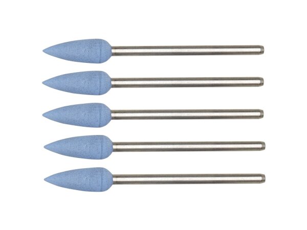 PROXXON Polierstift-Set Elastischer Silikonpoliere Geschossform,